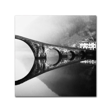 Franco Maffei 'Devils Bridge' Canvas Art,35x35